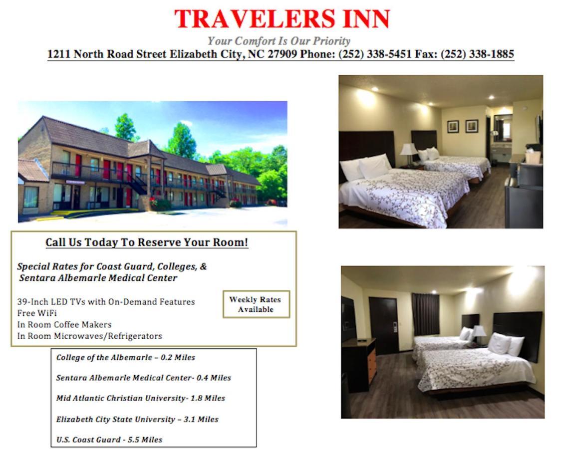 Travelers Inn Элизабет-Сити Экстерьер фото
